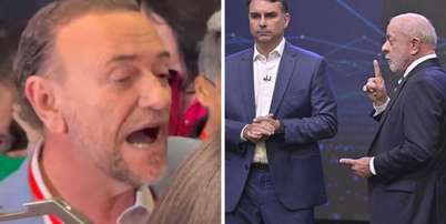 Edinho Silva, presidente do PT, analisou o debate da Band entre Fl&aacute;vio Bolsonaro (PL) e Lula (PT) Foto: Adrielle Farias/Terra e Renato Pizzutto/Band