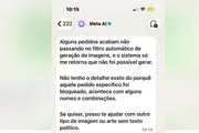 Ela argumenta os motivos