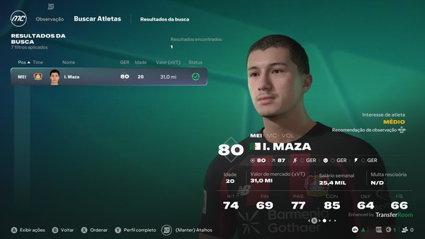 EA FC 27: 10 meias mais promissores para contratar no Modo Carreira