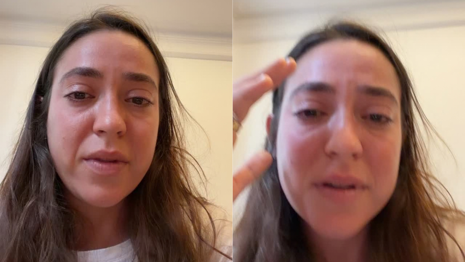 Valentina Bandeira chora ao falar das elei&ccedil;&otilde;es