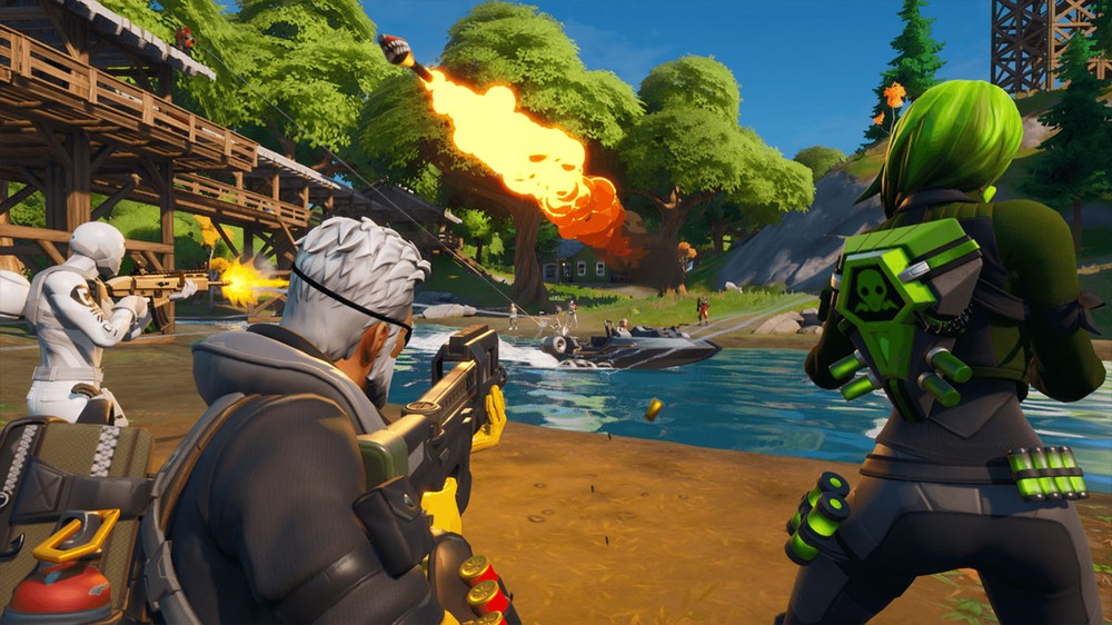 Fortnite traz uma experiência de Battle Royale mais acessível que parece agradar tanto jovens quanto adultos — Foto: Divulgação/Epic Games