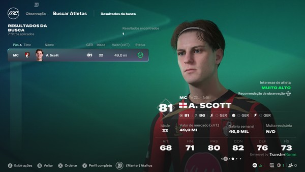 EA FC 27: 10 meias mais promissores para contratar no Modo Carreira