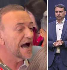 Edinho Silva, presidente do PT, analisou o debate da Band entre Flávio Bolsonaro (PL) e Lula (PT) Foto: Adrielle Farias/Terra e Renato Pizzutto/Band