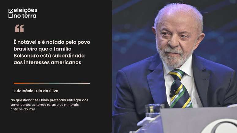 'Miliciano', 'malandro' e 'corrupto': veja as frases marcantes do debate da Band entre Lula e Flávio Bolsonaro