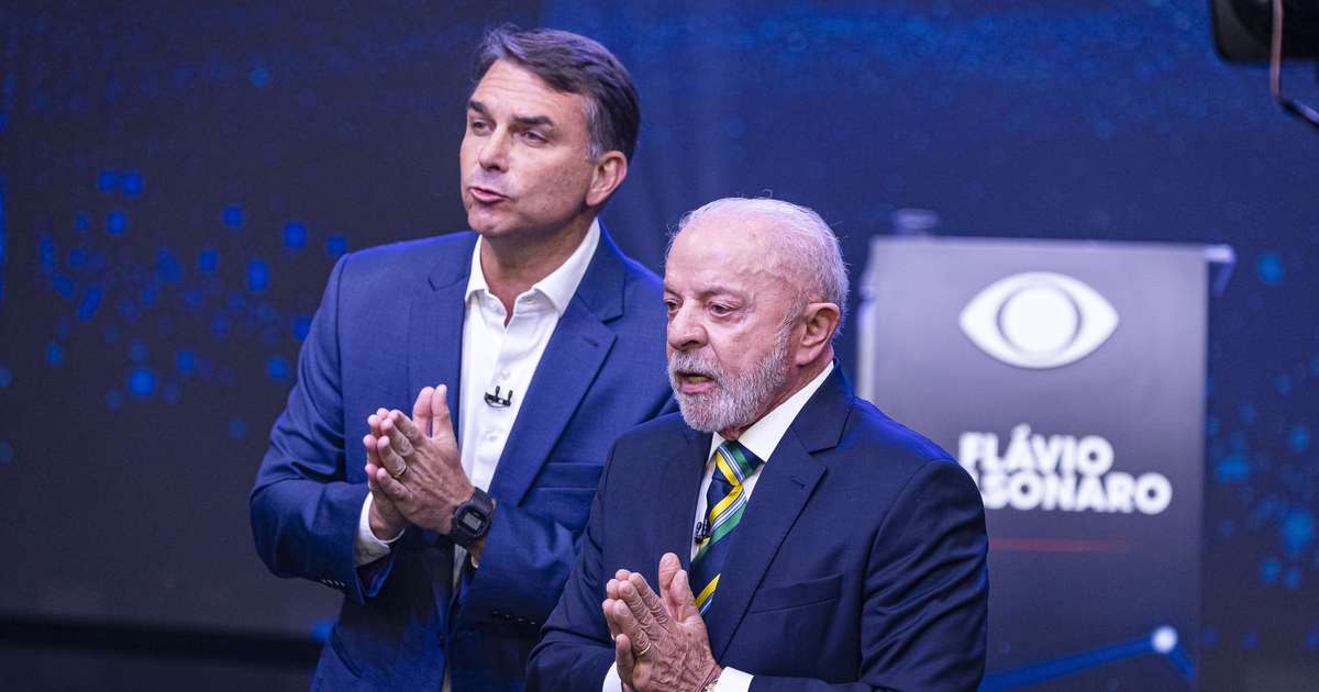 'Miliciano', 'malandro' e 'corrupto': veja as frases marcantes do debate da Band entre Lula e Flávio Bolsonaro