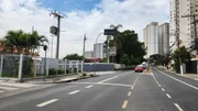 Garagem da Transwolff, em Socorro, zona sul; empresa é alvo de operação do MPSP por suspeita de ligação com o PCC