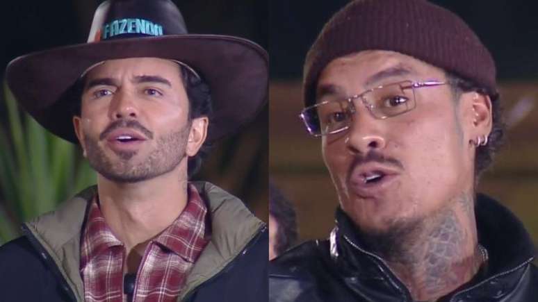 'A Fazenda 18': Alfredo e Murilo trocam acusações de racismo: 'Falou que ia chicotear