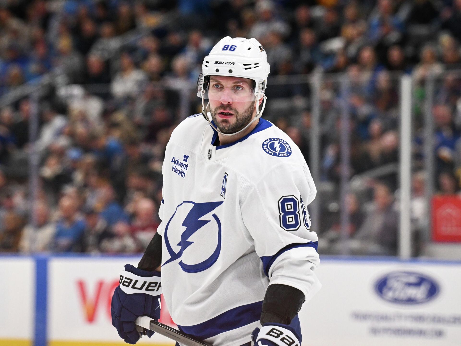 Kucherov estabeleceu o recorde do Tampa Bay Lightning em pontos na carreira na NHL