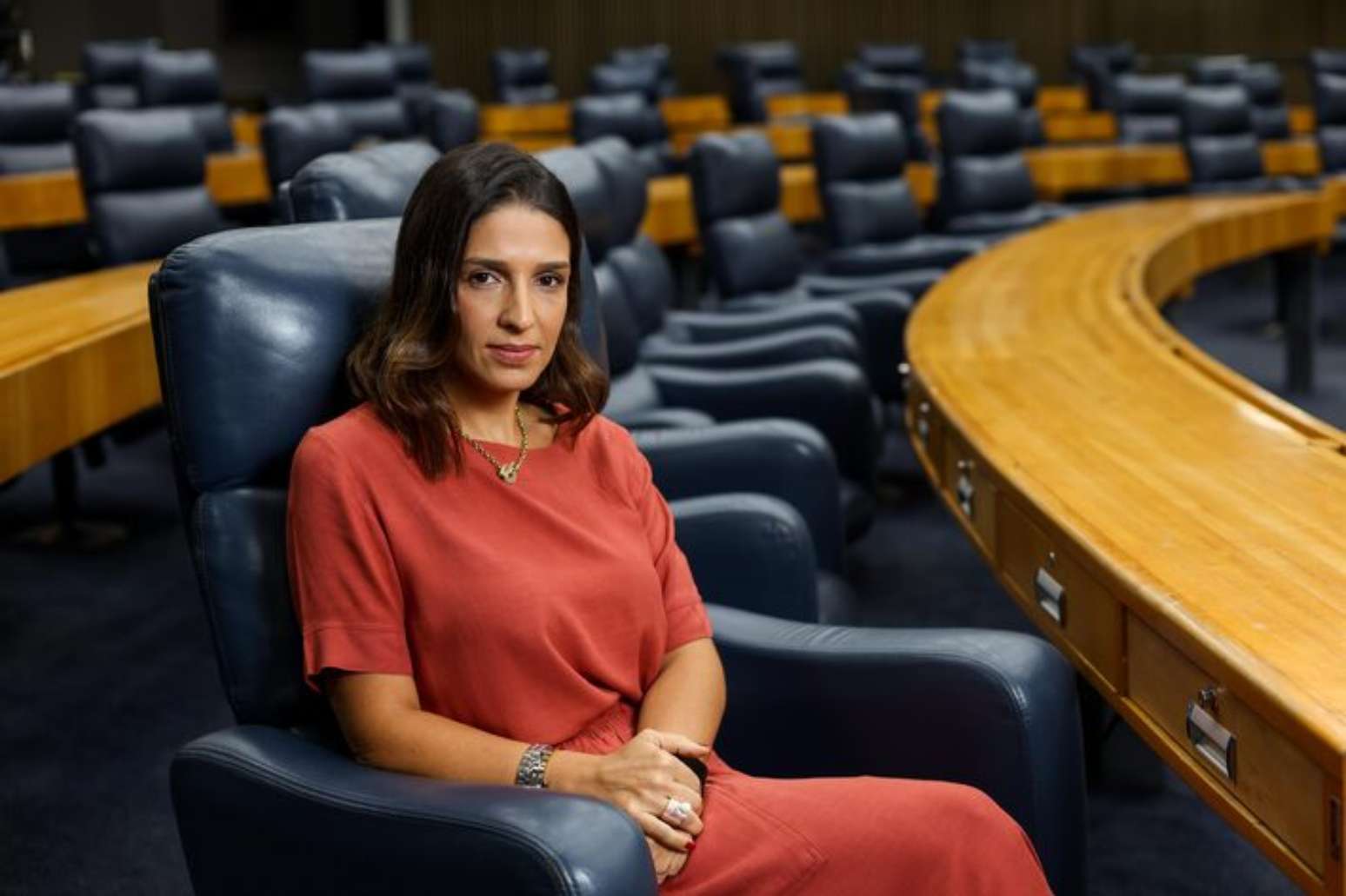 Ana Carolina Oliveira (mãe da menina Isabella Nardoni), do Podemos