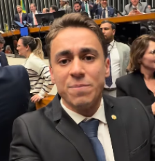 O deputado federal Nikolas Ferreira Foto: Reprodução/Instagram