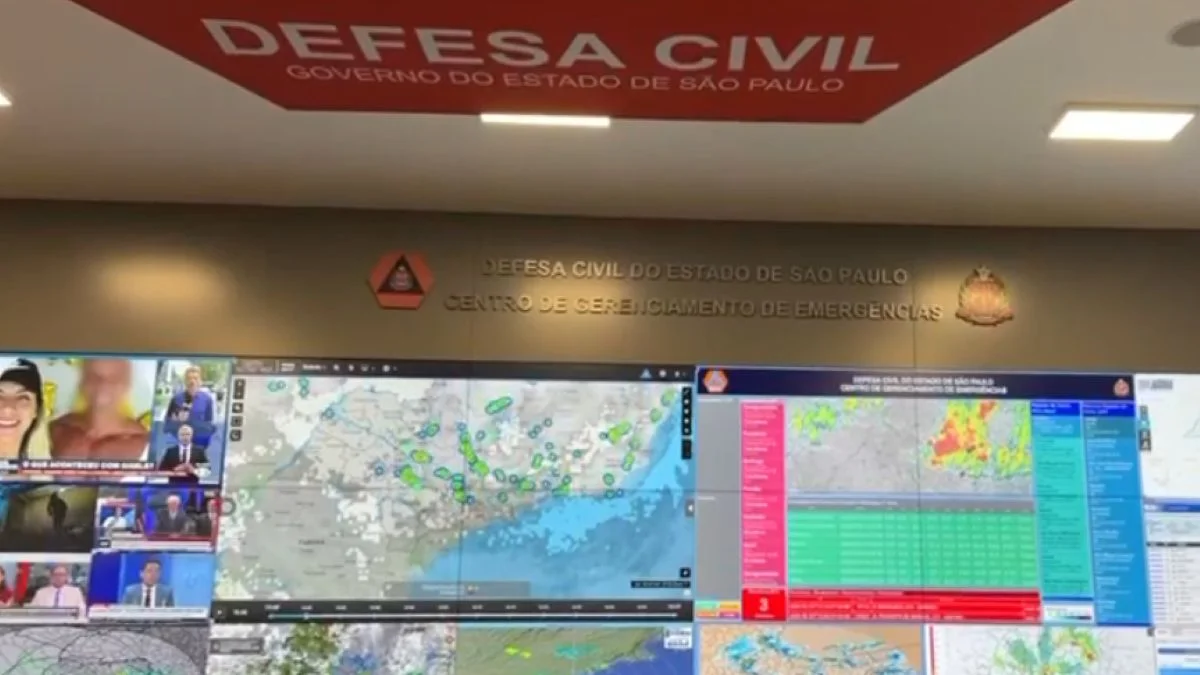 Defesa Civil: chuvas, granizo e deslizamentos podem atingir SP nesta terça