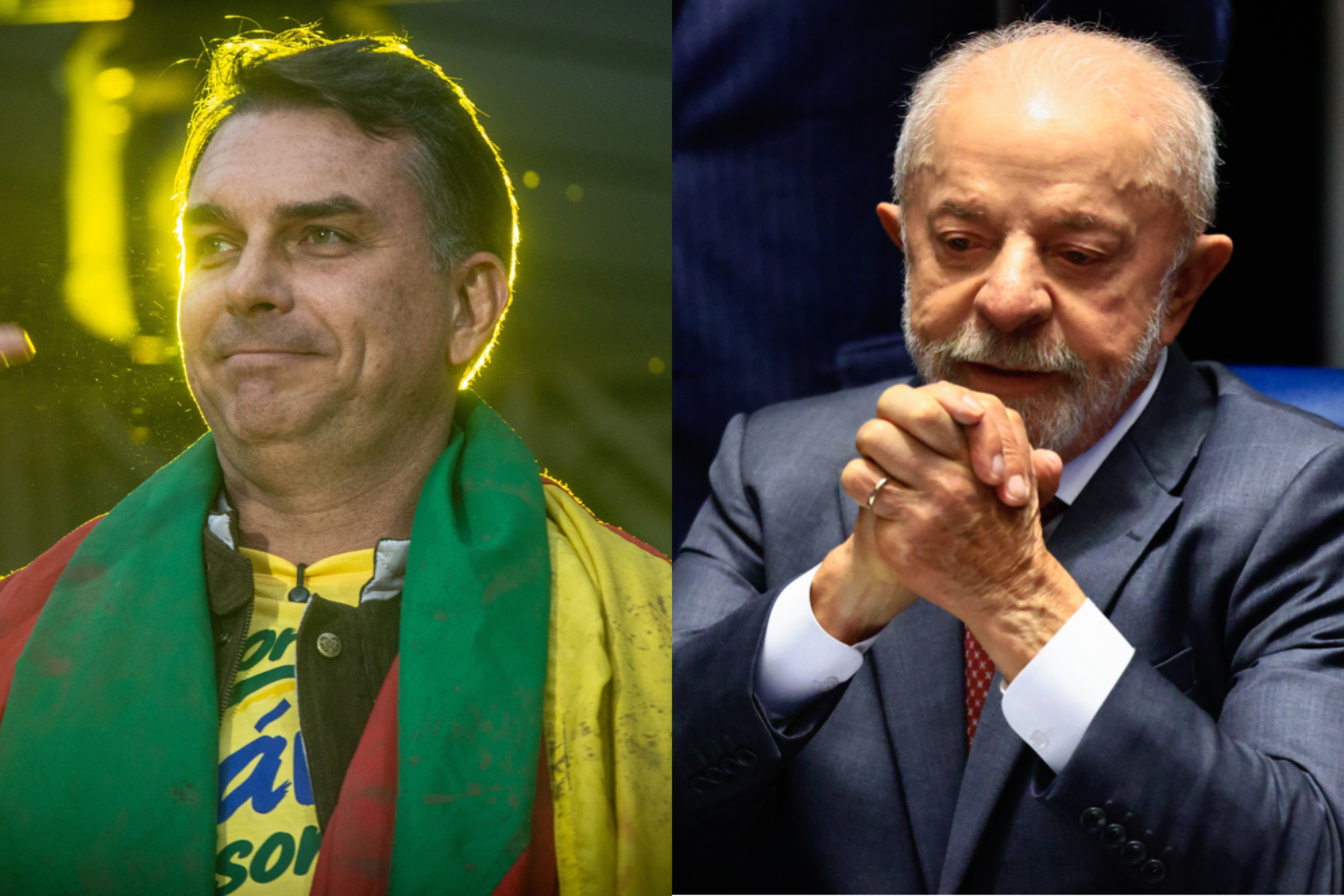 Fl&aacute;vio Bolsonaro (PL) e Lula (PT) se enfrentam no segundo turno das elei&ccedil;&otilde;es