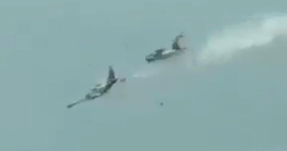 Vídeo registra colisão que matou quatro pilotos da Força Aérea Filipina durante voo de treinamento