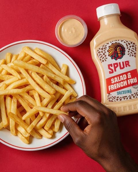 Agora as batatas fritas Spur serão vendidas congeladas em lojas sul-africanas.