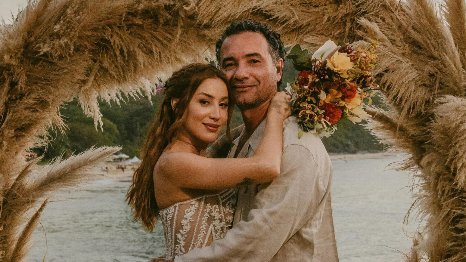 Marco Luque e J&eacute;ssica Correia Luque esperam a primeira filha juntos
