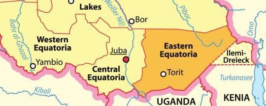 Caretakers de Eastern Equatoria juraram o cargo