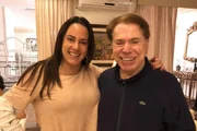 Silvia Abravanel e o pai, Silvio Santos